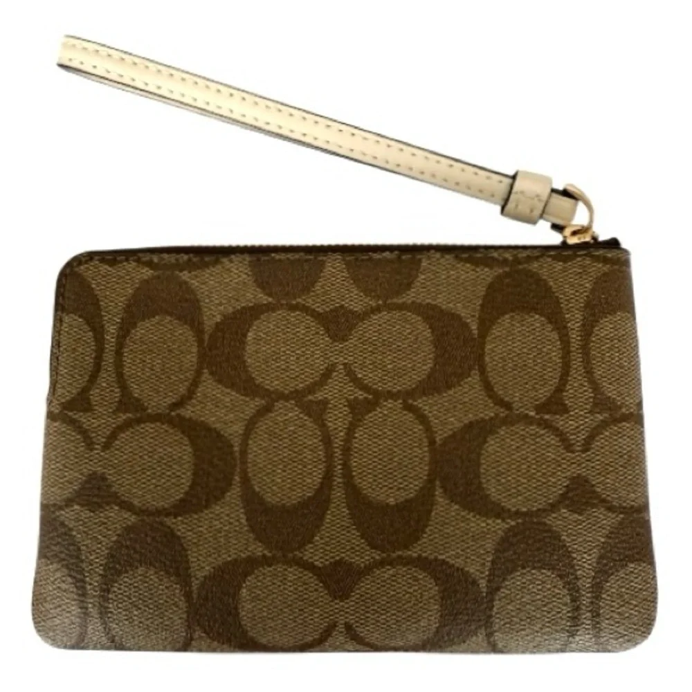 Coach Wristlet Signature Horse and Sleigh - Picture 2 of 9